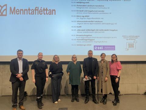 Menntafléttan - Málþing